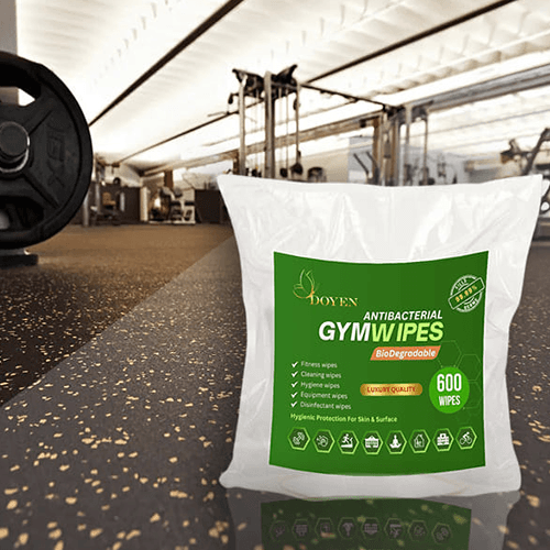 biodegradable gym wipes cleaning