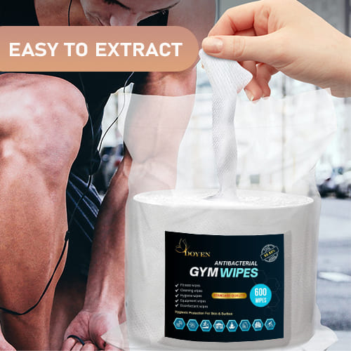 easy extract gym wipes