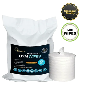 standard quality gym wipes- 600
