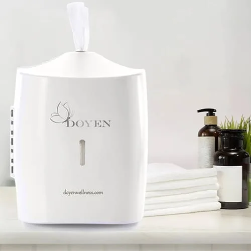 white wipe dispenser
