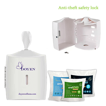 wipe dispenser white