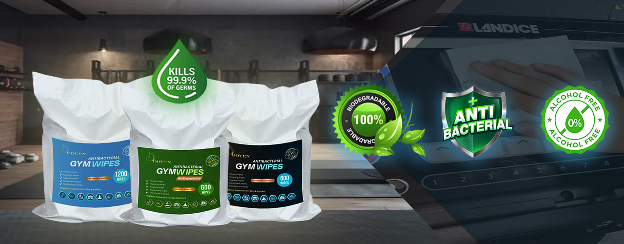 gym wipes slider